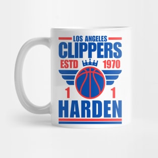 Los Angeles Clippers Harden 1 Basketball Retro Mug